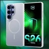 Dėklas 3MK Smoke MagCase do Samsung Galaxy S26 Ultra balta