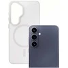Dėklas 3MK Smoke MagCase do Samsung Galaxy S26 balta