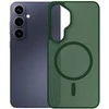 Dėklas 3MK Smoke MagCase do Samsung Galaxy S26+ žalia