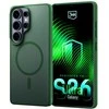 Dėklas 3mk Smoke MagCase na Samsung Galaxy S26 Ultra - žalia