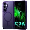 Telefono dėklas suderinamas su MagSafe, violetinės spalvos 3mk Smoke MagCase