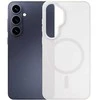 Dėklas 3MK Smoke MagCase do Samsung Galaxy S26+ balta