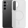 Dėklas 3mk Smoke MagCase for Samsung Galaxy S25 - baltas-transparent