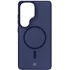 Dėklas 3mk Smoke MagCase for Samsung Galaxy S25 Ultra - Mėlyna-Translucent