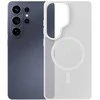 Dėklas 3MK Smoke MagCase do Samsung Galaxy S26 Ultra balta
