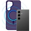 Dėklas Samsung Galaxy S25 - 3mk Smoke MagCase Violetinė
