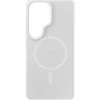 Dėklas 3MK Smoke MagCase do Samsung Galaxy S26 Ultra balta