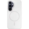 Dėklas 3MK Smoke MagCase do Samsung Galaxy S26 balta