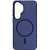 Dėklas 3MK Smoke MagCase do Samsung Galaxy S26+ mėlyna