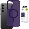 Dėklas Samsung Galaxy S25 - 3mk Smoke MagCase Violetinė