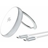 4smarts belaidis įkroviklis Kickstand 15W sidabro spalvos 540987