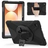 Pancerne etui su laikikliu 4smarts Rugged Case Grip do Samsung Galaxy Tab A11+ juoda