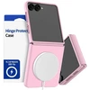 „Araree Aero Flex M MagSafe Qi2“ dėklas, skirtas „Samsung Galaxy Z Flip8“, rožinis