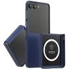 Dėklas Araree Aero Flex M MagSafe Qi2 do Samsung Galaxy Z Flip7 tamsiai mėlyna
