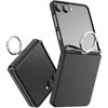 Dėklas Araree Aero Flex R East-Grip Ring do Samsung Galaxy Z Flip7 juoda