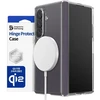 Dėklas Araree Duple 360 M MagSafe Qi2 do Samsung Galaxy Z Fold8 Ultra violetinė