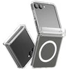 Dėklas Araree Duple 360 M MagSafe Qi2 do Samsung Galaxy Z Flip7 permatomas