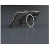 Dėklas Araree Duple M Stand MagSafe do iPhone 17 Pro juoda
