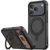 Dėklas Araree Duple M Stand MagSafe do iPhone 17 Pro juoda
