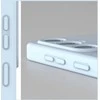 Dėklas Araree Typo Skin M MagSafe do Samsung Galaxy S26 Šviesiai mėlynas