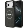 Dėklas Aston Martin HC Kevlar Counter Design MagSafe skirtas Apple iPhone 17 Pro Max juodos spalvos