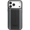Dėklas Audi A6 Synthetic Leather MagSafe skirtas Apple iPhone 17 Pro Max juodos spalvos