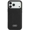 Dėklas Audi GT Synthetic Leather MagSafe do iPhone 18 Pro Max / 17 Pro Max juoda