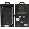 Dėklas Audi Odinis dėklas MagSafe do iPhone 18 Pro Max / 17 Pro Max juoda