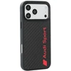 Dėklas Audi R8 Carbon Fiber MagSafe do iPhone 18 Pro Max / 17 Pro Max juoda