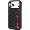 Dėklas Audi R8 Carbon Fiber MagSafe do iPhone 18 Pro Max / 17 Pro Max juoda