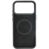 Dėklas Audi R8 Genuine Leather MagSafe do iPhone 18 Pro Max / 17 Pro Max juodai-raudonas
