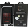 Dėklas Audi Sport Synthetic Leather MagSafe do iPhone 18 Pro / 17 Pro juoda
