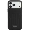 Audi Synthetic Odinis dėklas MagSafe for iPhone 18 Pro Max / 17 Pro Max - Juodas