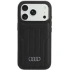 Dėklas Audi Synthetic Odinis dėklas MagSafe do iPhone 18 Pro / 17 Pro juoda