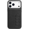 Dėklas Audi TT Synthetic Leather MagSafe skirtas Apple iPhone 17 Pro Max juodos spalvos