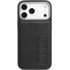 Dėklas Audi TT Synthetic Leather MagSafe skirtas Apple iPhone 17 Pro juodos spalvos