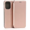Dėklas Beline Book Magnetic do OnePlus 15R rožinė-auksinė