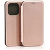 Dėklas Beline Book Magnetic do Realme 16 Pro rožinė-auksinė