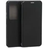Beline magnetinis knyginis dėklas, skirtas „Xiaomi Redmi 15 4G“, juodas