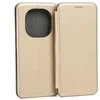Beline Book Magnetic Xiaomi Redmi Note 14 Pro 5G dėklas telefonui aukso spalvos