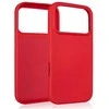 Dėklas Beline Silicone skirtas Apple iPhone 17 Pro raudonos spalvos