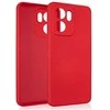 Dėklas Beline Silicone skirtas Oppo Reno 13 FS raudonos spalvos
