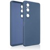 Dėklas Beline Silicone skirtas Sony Xperia 1 VI mėlynos spalvos