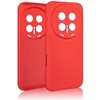 Dėklas Beline Silicone Honor Magic 8 Pro raudonos spalvos