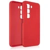 Dėklas Beline Silicone Infinix Hot 50 raudonos spalvos