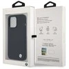 Dėklas BMW Case BMHCP13XSILNA skirtas Apple iPhone 13 Pro Max 6.7", mėlynas