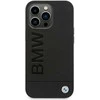 Dėklas BMW Leather Stamp Case for iPhone 14 Pro - Juodas