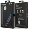 BMW silikoninis dėklas iPhone 14 Plus / 15 Plus, juodas