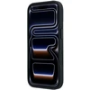 Dėklas BMW Kevlar Ring Stand 360 MagSafe do iPhone 18 Pro / 17 Pro mėlyna