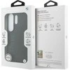 Dėklas BMW Leather Hot Stamp MagSafe Samsung Galaxy S26 Ultra juodos spalvos